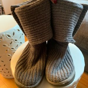 Knit Ugg boots